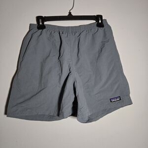 Patagonia Baggies Shorts Mens Medium Gray NetPlus Lined Outdoor